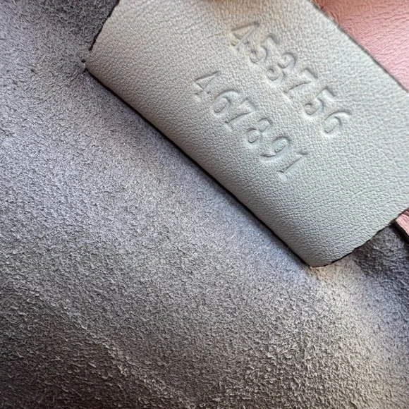 NEW IN BOX GUCCI Nappa Small Bamboo Buckle Top Handle Bag Perfect Pink - Picture 10 of 13